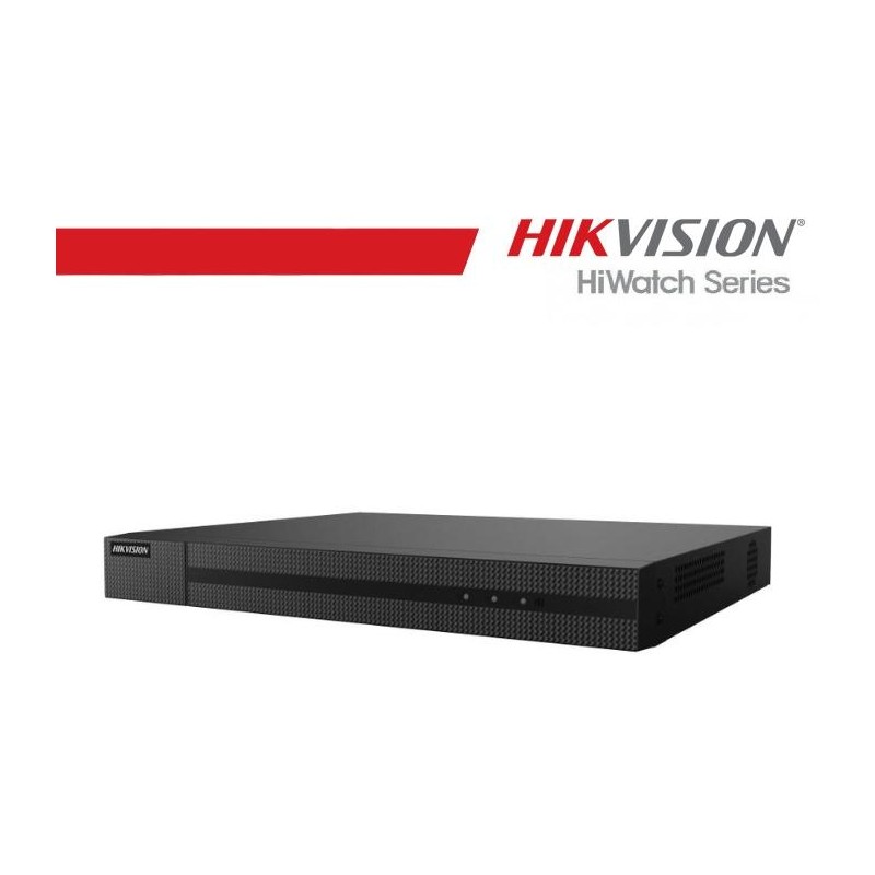 Hikvision-HiWatch NVR 16 canali 4K, 2 slot HDD, 160/80Mbps - HWN-4216MH(AI)