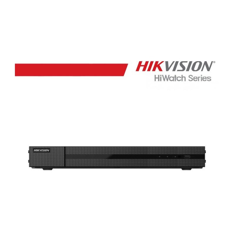 Hikvision-HiWatch NVR 16 canali 4K, 2 slot HDD, 160/160Mbps - HWN-5216MH(AI)