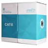 Cavo ethernet CAT6 UTP PVC 8 fili 24AWG, Rame, 305metri