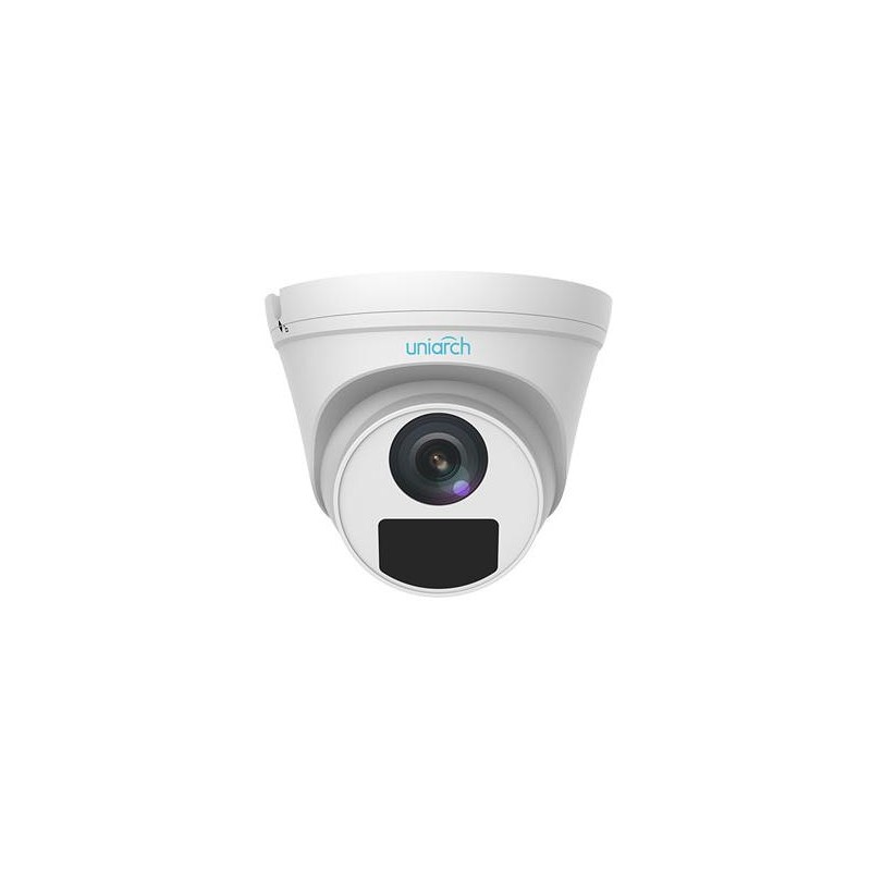 4MP Uniarch Mini Turret IPCamera,Ottica 4.0mm con Audio - IPC-T124-APF40