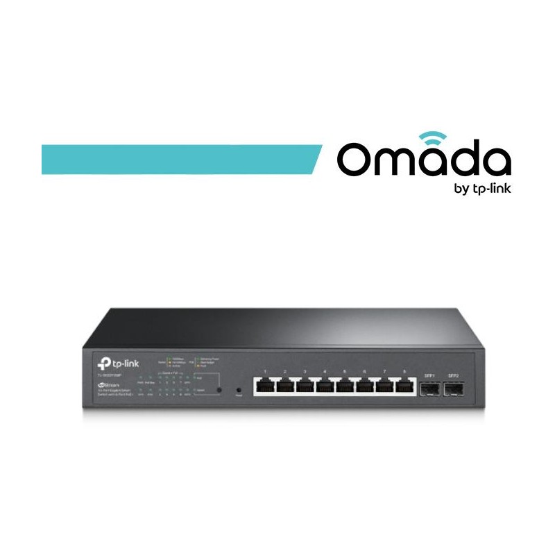 Omada Switch Smart 10 Porte Gigabit di cui 8 PoE+