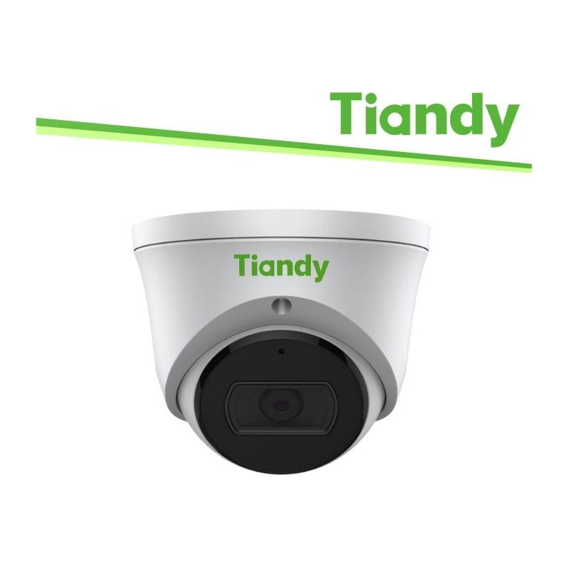 Tiandy Telecamera Turret Lite 4MP 2.8mm Starlight, PoE, WhiteL, IP66 - TC-C34XS