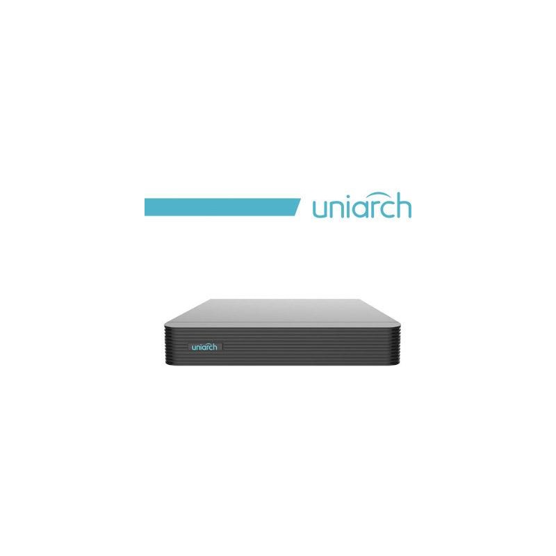 NVR Uniarch 8 Canali 8 Megapixel, 8 Porte Poe, SerieE2