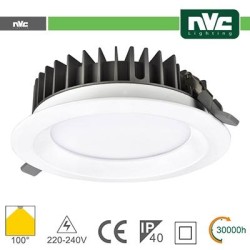 Downlight LED IP40 20W 5700K 1800LM 100º FORO:150mm