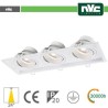 Incasso Multi lampada - 27w (3x9w) 3000k 2160lm 24°