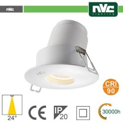 Faro direzionabile LED IP20 9W 3000K 700LM 24º FORO:95mm